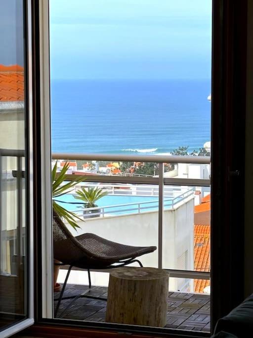 Nazaré Ocean Flat - Private Rooftop Terrace BBQ Extérieur photo