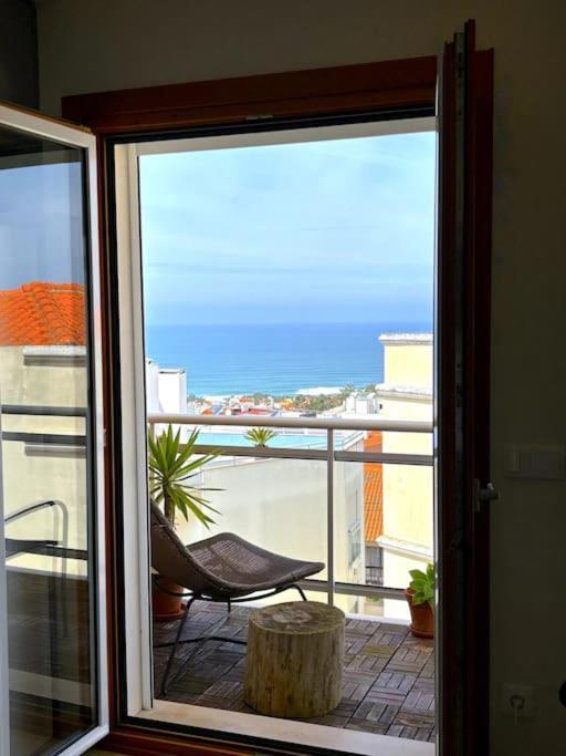 Nazaré Ocean Flat - Private Rooftop Terrace BBQ Extérieur photo