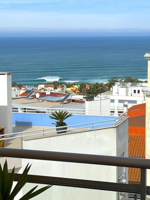 Nazaré Ocean Flat - Private Rooftop Terrace BBQ Extérieur photo